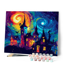 Carica l'immagine nel visualizzatore di Gallery, Dipingere con i numeri - Castello Fantasy Figured'Art