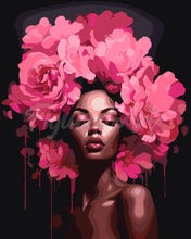 Carica l'immagine nel visualizzatore di Gallery, Dipingere con i numeri - Corona di Peonie