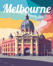 Carica l'immagine nel visualizzatore di Gallery, Dipingere con i numeri - Poster di Viaggio a Melbourne
