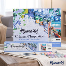 Carica l'immagine nel visualizzatore di Gallery, Dipingere con i numeri - Poster di Viaggio a La Valletta Malta