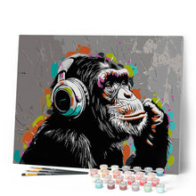 Carica l'immagine nel visualizzatore di Gallery, Dipingere con i numeri - Arte di Strada Funky Monkey Figured'Art