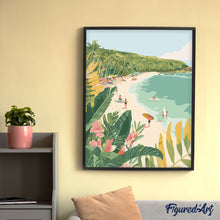 Carica l&#39;immagine nel visualizzatore di Gallery, Dipingere con i numeri - Paradiso del surf