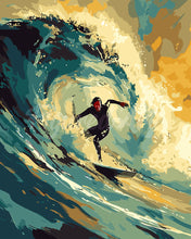 Carica l&#39;immagine nel visualizzatore di Gallery, Dipingere con i numeri - Surfista professionista Figured&#39;Art