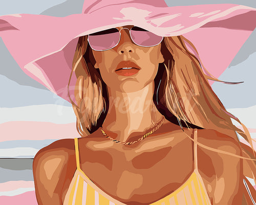 Dipingere con i numeri - Fascino al sole Figured'Art