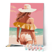 Carica l'immagine nel visualizzatore di Gallery, Dipingere con i numeri - Bellezza vicino al mare Figured'Art