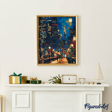 Carica l&#39;immagine nel visualizzatore di Gallery, Dipingere con i numeri - Natale a New York
