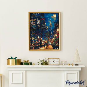 Dipingere con i numeri - Natale a New York