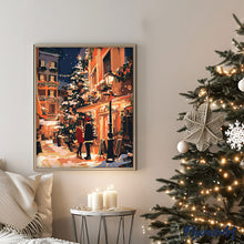 Carica l&#39;immagine nel visualizzatore di Gallery, Dipingere con i numeri - Appuntamento romantico a Natale
