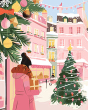 Carica l&#39;immagine nel visualizzatore di Gallery, Dipingere con i numeri - Giornata di shopping invernale Figured&#39;Art