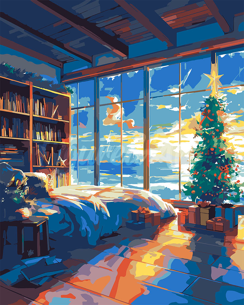 Dipingere con i numeri - Vacanze di Natale al mare Figured'Art
