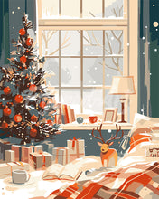 Carica l&#39;immagine nel visualizzatore di Gallery, Dipingere con i numeri - Caldo Natale Figured&#39;Art