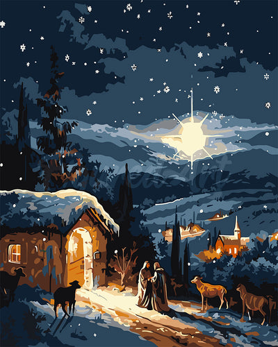 Dipingere con i numeri - Notte Santa Figured'Art