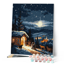 Carica l'immagine nel visualizzatore di Gallery, Dipingere con i numeri - Notte Santa Figured'Art