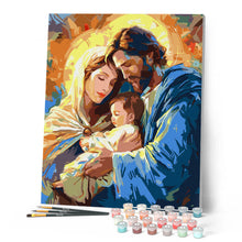 Carica l'immagine nel visualizzatore di Gallery, Dipingere con i numeri - Sacra Famiglia Figured'Art