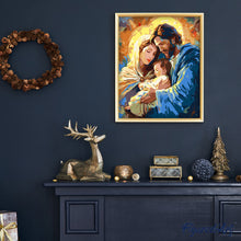 Carica l&#39;immagine nel visualizzatore di Gallery, Dipingere con i numeri - Sacra Famiglia