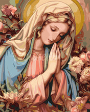 Carica l&#39;immagine nel visualizzatore di Gallery, Dipingere con i numeri - Beata Vergine Maria Figured&#39;Art