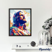 Carica l&#39;immagine nel visualizzatore di Gallery, Dipingere con i numeri - Gloria radiante di Gesù
