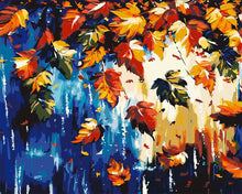 Carica l&#39;immagine nel visualizzatore di Gallery, Dipingere con i numeri - Colorate foglie autunnali Figured&#39;Art