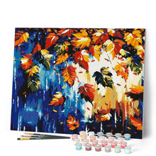 Carica l'immagine nel visualizzatore di Gallery, Dipingere con i numeri - Colorate foglie autunnali Figured'Art