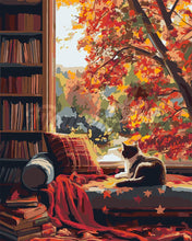 Carica l&#39;immagine nel visualizzatore di Gallery, Dipingere con i numeri - Osservando l&#39;autunno Figured&#39;Art