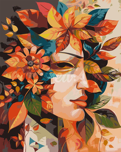 Dipingere con i numeri - Maschera Autunnale ispirata a Picasso Figured'Art