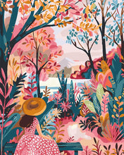 Carica l&#39;immagine nel visualizzatore di Gallery, Dipingere con i numeri - Giardino colorato autunnale Figured&#39;Art