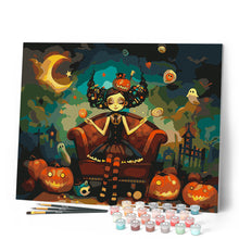 Carica l'immagine nel visualizzatore di Gallery, Dipingere con i numeri - Principessa dei dolci di Halloween Figured'Art