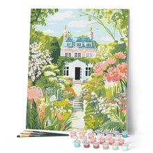 Carica l'immagine nel visualizzatore di Gallery, Dipingere con i numeri - Casa con Giardino Figured'Art