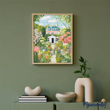 Carica l&#39;immagine nel visualizzatore di Gallery, Dipingere con i numeri - Casa con Giardino