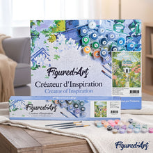 Carica l'immagine nel visualizzatore di Gallery, Dipingere con i numeri - Casa con Giardino