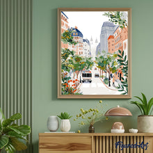 Carica l&#39;immagine nel visualizzatore di Gallery, Dipingere con i numeri - Viale Cittadino ad Acquerello