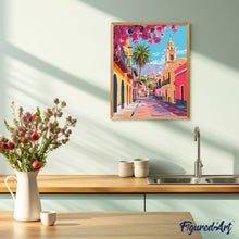 Carica l&#39;immagine nel visualizzatore di Gallery, Dipingere con i numeri - Strada del Borgo Antico