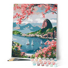 Carica l'immagine nel visualizzatore di Gallery, Dipingere con i numeri - Porto di Rio de Janeiro Figured'Art