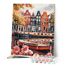 Carica l'immagine nel visualizzatore di Gallery, Dipingere con i numeri - Lungomare di Amsterdam Figured'Art