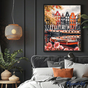 Dipingere con i numeri - Lungomare di Amsterdam