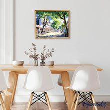 Carica l&#39;immagine nel visualizzatore di Gallery, Dipingere con i numeri - Strada del Mercato Locale in Giappone