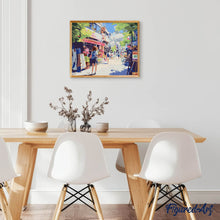 Carica l&#39;immagine nel visualizzatore di Gallery, Dipingere con i numeri - Mattina in un Quartiere Giapponese