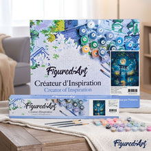 Carica l'immagine nel visualizzatore di Gallery, Dipingere con i numeri - Torii al Chiaro di Luna e Lucciole