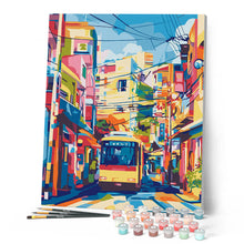 Carica l'immagine nel visualizzatore di Gallery, Dipingere con i numeri - Bus a Tokyo Figured'Art