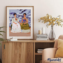Carica l&#39;immagine nel visualizzatore di Gallery, Dipingere con i numeri - Frida - Le due Frida