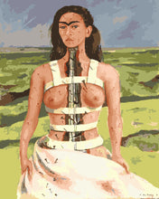 Carica l&#39;immagine nel visualizzatore di Gallery, Dipingere con i numeri - Frida - La colonna spezzata Figured&#39;Art
