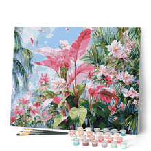Carica l'immagine nel visualizzatore di Gallery, Dipingere con i numeri - Fioritura Tropicale Rosa Figured'Art