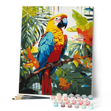 Carica l'immagine nel visualizzatore di Gallery, Dipingere con i numeri - Ara Tropicale Figured'Art