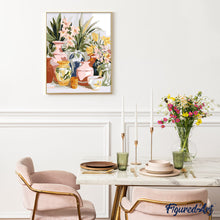 Carica l&#39;immagine nel visualizzatore di Gallery, Dipingere con i numeri - Ceramiche e Fiori