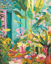Carica l&#39;immagine nel visualizzatore di Gallery, Dipingere con i numeri - Porta Tropicale Figured&#39;Art