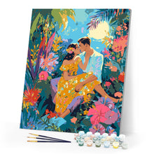 Carica l'immagine nel visualizzatore di Gallery, Dipingere con i numeri - Romanticismo tropicale Figured'Art