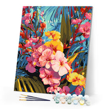 Carica l'immagine nel visualizzatore di Gallery, Dipingere con i numeri - Orchidee tropicali Figured'Art