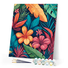 Carica l'immagine nel visualizzatore di Gallery, Dipingere con i numeri - Motivo tropicale Figured'Art