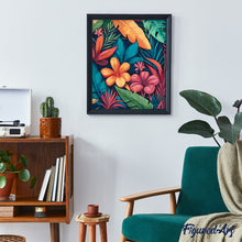 Carica l&#39;immagine nel visualizzatore di Gallery, Dipingere con i numeri - Motivo tropicale
