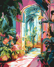 Carica l&#39;immagine nel visualizzatore di Gallery, Dipingere con i numeri - Arco sul giardino Figured&#39;Art